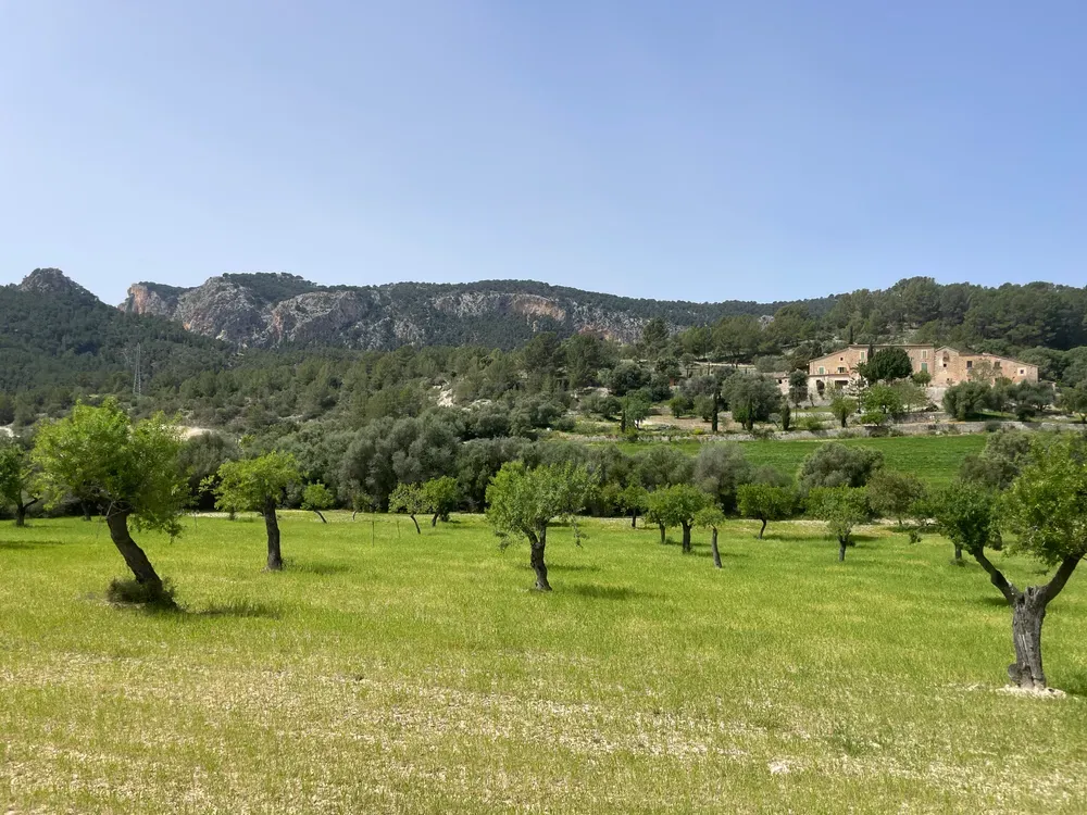 S'Arracó traditional Mallorcan village on the Paguera to Sant Elm cycling loop